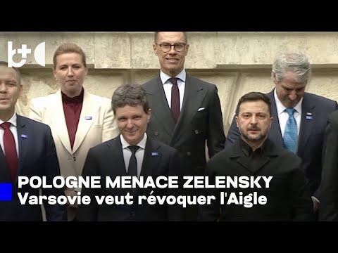 Zelensky pourrait perdre l'une des plus hautes distinctions polonaises