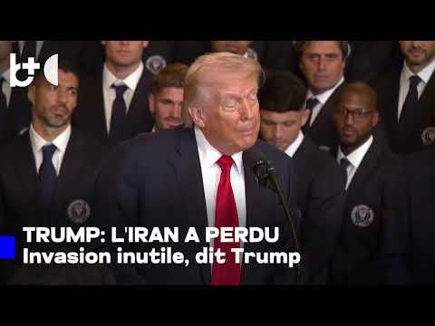 Trump : l'Iran a tout perdu, une invasion terrestre serait une perte de temps