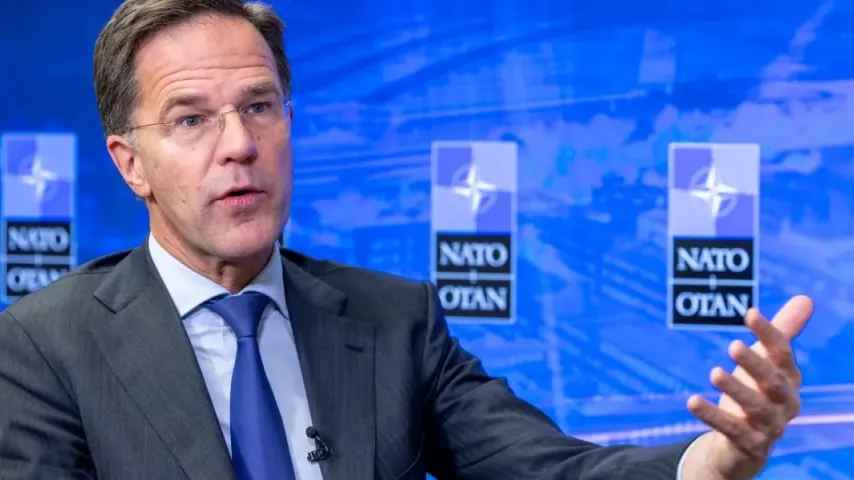 Die NATO-Mitgliedschaft der Ukraine wird 'separat behandelt', sagt Rutte