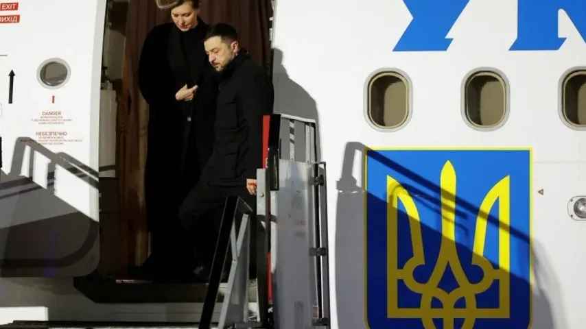 Fünf Drohnen wurden „nahe der Flugroute“ von Zelenskys Flug nach Dublin gesehen