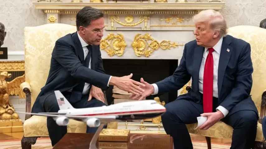 Mark Rutte sagt, dank Donald Trump ist die NATO „stärker denn je