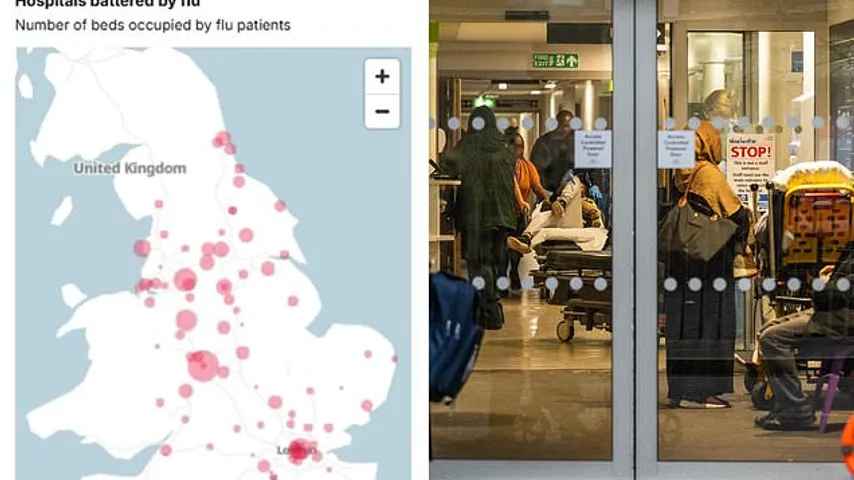 Supergrippe überzieht Europa: Krankenhäuser in kritischem Zustand, Schulen geschlossen