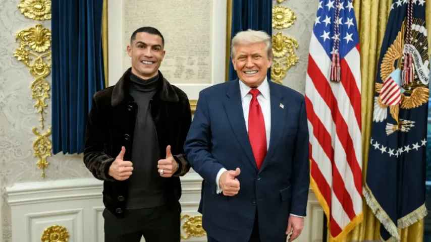 Trump erhält Anruf von Ronaldo, Präsident: Es gibt niemanden besser als er