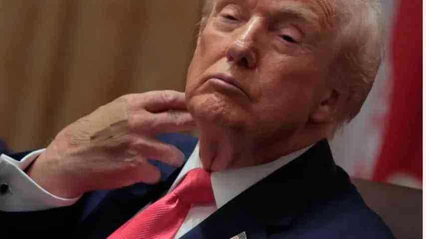 Trump mit Klebeverbänden an den Händen, Weißes Haus: Er ist nicht krank