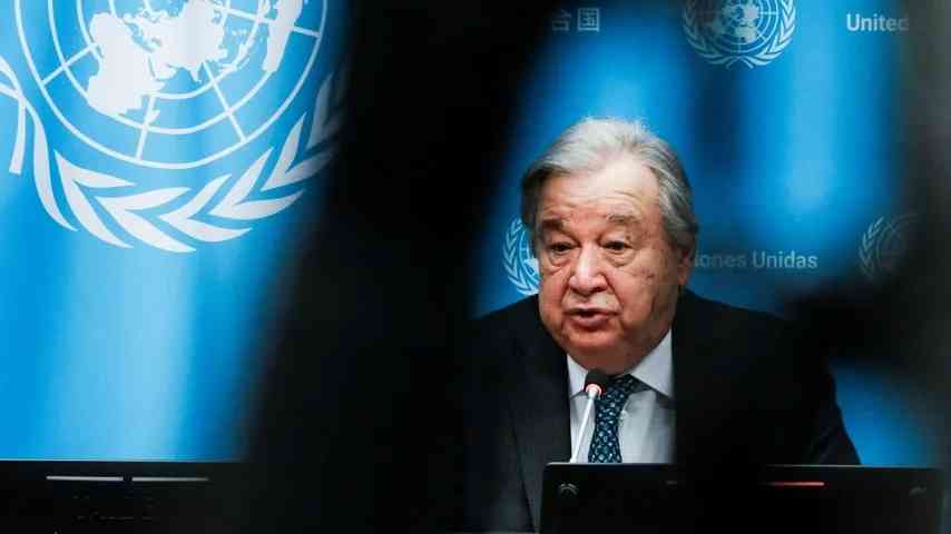 Guterres: UNO am Rande des Kollapses, Mitglieder zahlen nicht