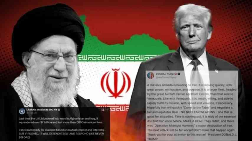 Trump warnte: „Eine massive Armada ist unterwegs“ – Teheran antwortet in GROSSBUCHSTABEN