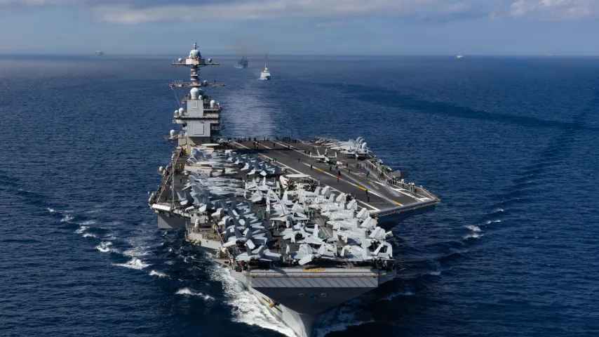 US-Flugzeugträger nähert sich Oman, Druck auf Iran wächst
