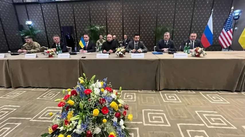 Zweiter Tag der Gespräche beginnt in Genf, sagt der Chefunterhändler der Ukraine