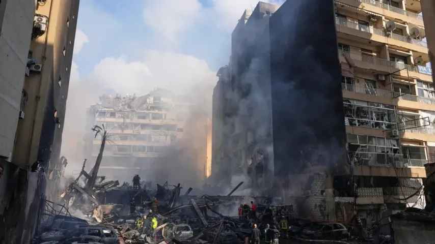Israel führte einen der größten Angriffe auf den Libanon, traf über 100 Ziele
