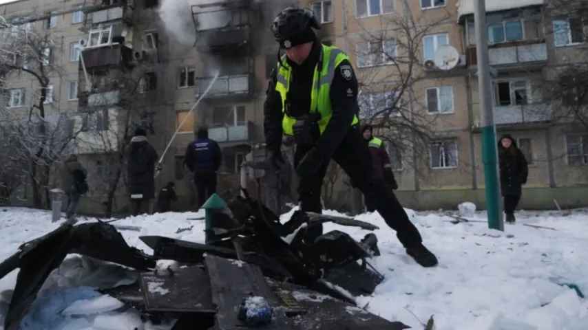 Ukraine greift Russland mit Drohnen an, 1 Tote und 5 Verletzte in der Region Lipetsk