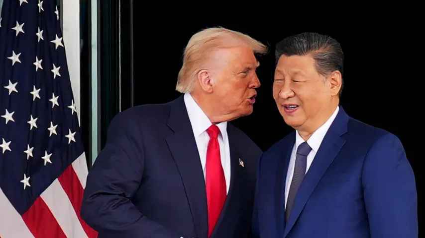 Vom Krieg mit Iran getroffen / Trump fährt nach China und braucht einen Sieg
