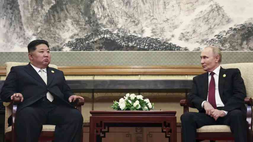 Kim Jong Un und Putin, „Freunde fürs Leben“/volle Unterstützung Russlands, Gruß zum Nationaltag
