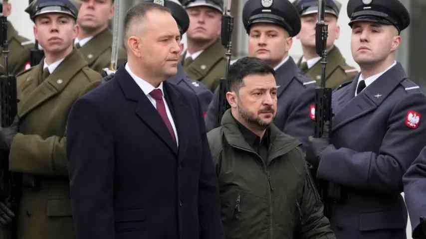 Ukraine-Polen-Spannung: Selenskyj gibt Polens Orden wegen Militäreinheit zurück