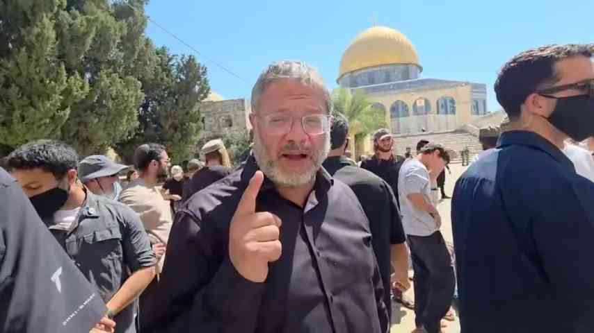 Israelischer Minister betritt mit Hunderten Juden die heilige Stätte Jerusalems