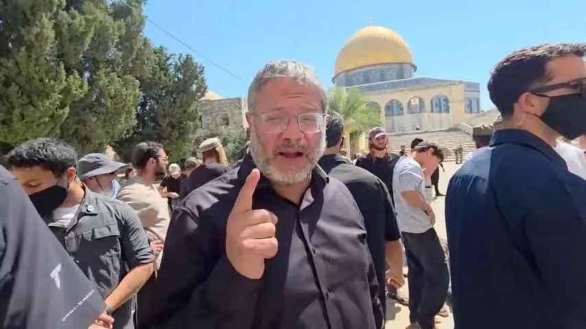 Israelischer Minister betritt mit Hunderten Juden die heilige Stätte Jerusalems