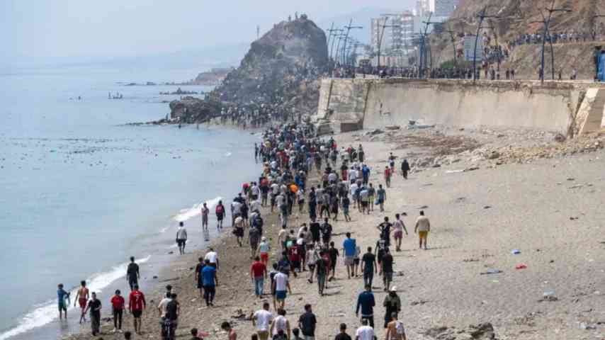 Migrationskrise in Ceuta. Griechenland schlägt vor, das Asyl vorübergehend auszusetzen