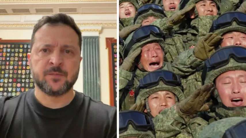 10.000 Nordkoreaner Richtung Krieg / Selenskyj bestätigt: 8.000 Soldaten bereits in Russland
