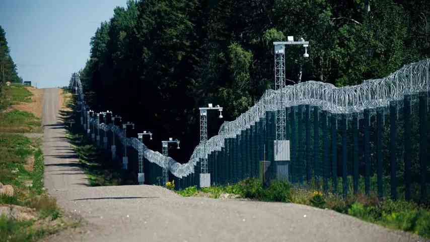 Finnland baut 200 Kilometer langen Zaun an der Grenze zu Russland: Angst vor Angriff