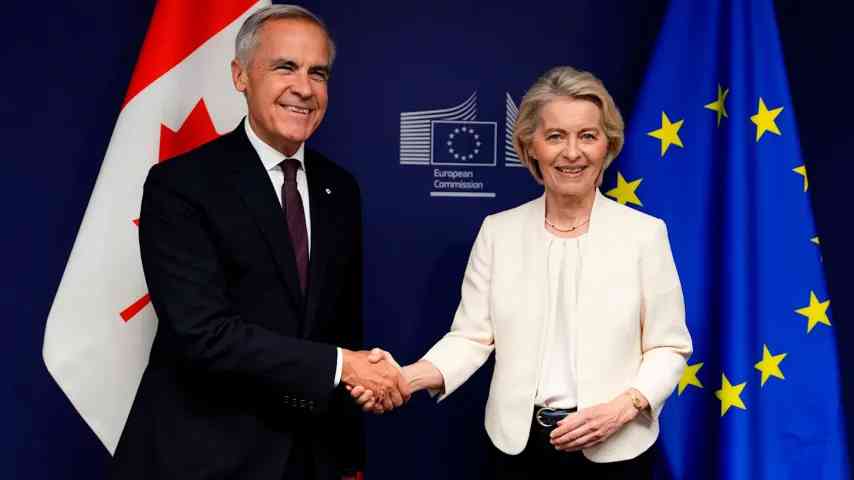 Kanada 'angenommen' in die EU – von der Leyen öffnet Türen: Assoziiertes Mitglied