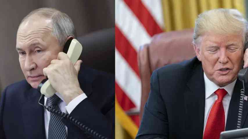 Was sagte Putin Präsident Trump am Telefon… Europa „hält den Atem an“, wird es einen Angriff geben?