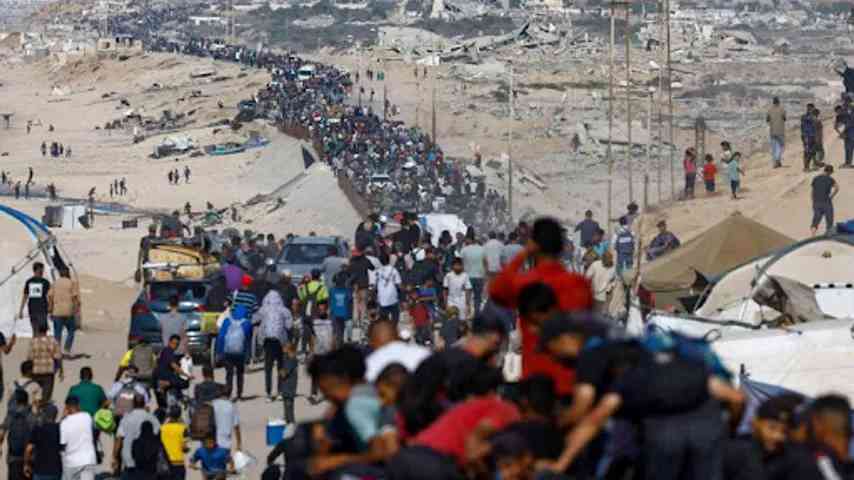 Zwangsumsiedlung der Palästinenser/ EU gegen israelischen Plan für Gazas Bevölkerung