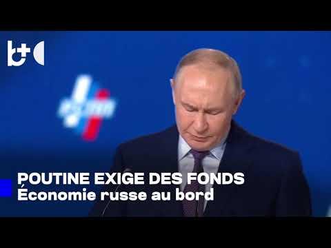 Poutine demande aux oligarques des fonds pour la guerre en Ukraine, pression sur l'économie russe