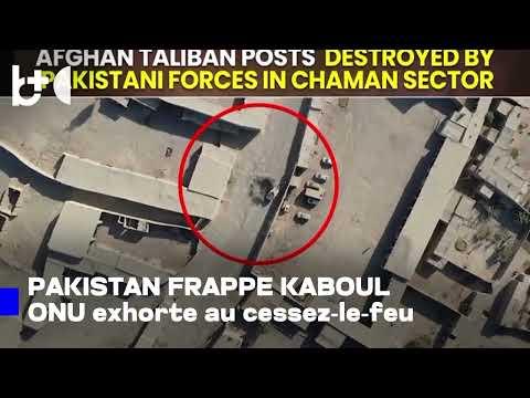 Le Pakistan a bombardé la capitale afghane, des dizaines de victimes signalées