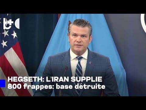 Hegseth affirme que l'Iran «a supplié pour un cessez‑le‑feu»