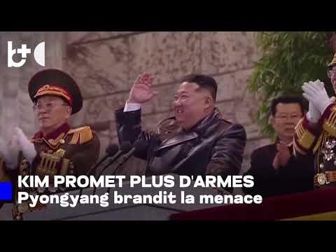 Promet davantage d'armes nucléaires : Kim Jong Un clôt le congrès par une parade militaire