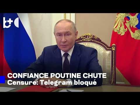 La confiance en Vladimir Poutine baisse en Russie, dit l'ISW