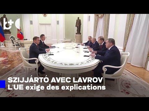 Le ministre hongrois a réagi après la publication de son entretien avec Lavrov
