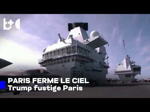 La France ferme son espace aérien aux avions militaires américains se rendant en Iran