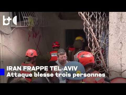 L'Iran attaque Israël avec des roquettes, trois blessés à Tel Aviv, dont une mineure en état grave