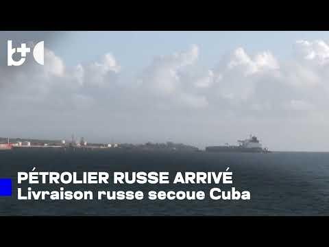 Pétrolier russe entre dans le port cubain de Matanzas