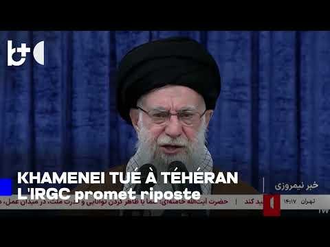 Le guide suprême, l'ayatollah Khamenei, a été tué — confirment les médias d'État iraniens