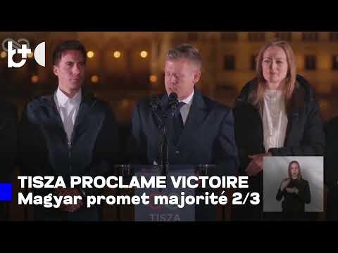 Nous avons vaincu la tyrannie" - Peter Magyar tient un rassemblement de victoire