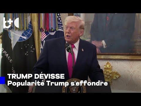 Pire que Biden après le débat télévisé" / Sondage: Trump perd en popularité