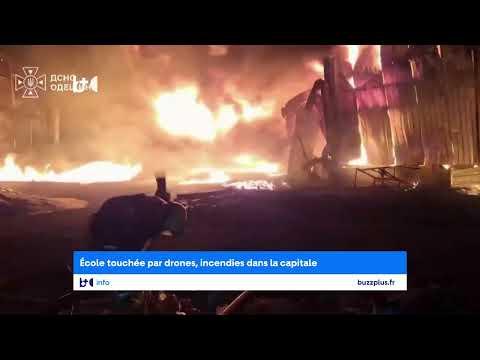 Poutine fait sauter des ponts; trafic à Kiev en chaos, violentes attaques de drones