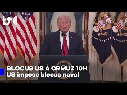 Les États-Unis lanceront le blocus naval du détroit d'Hormuz à 10h00 lundi matin