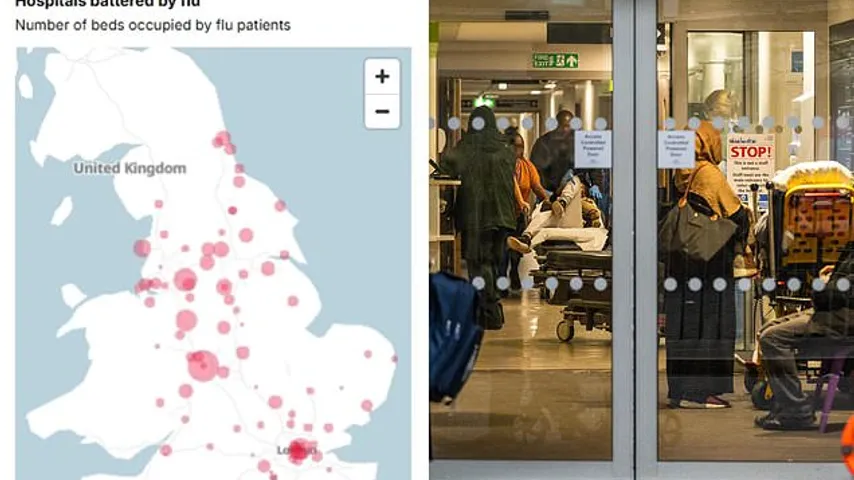 Supergrippe überzieht Europa: Krankenhäuser in kritischem Zustand, Schulen geschlossen