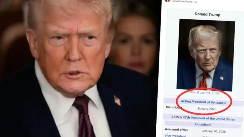 Trump "gibt sich" als amtierender Präsident Venezuelas aus