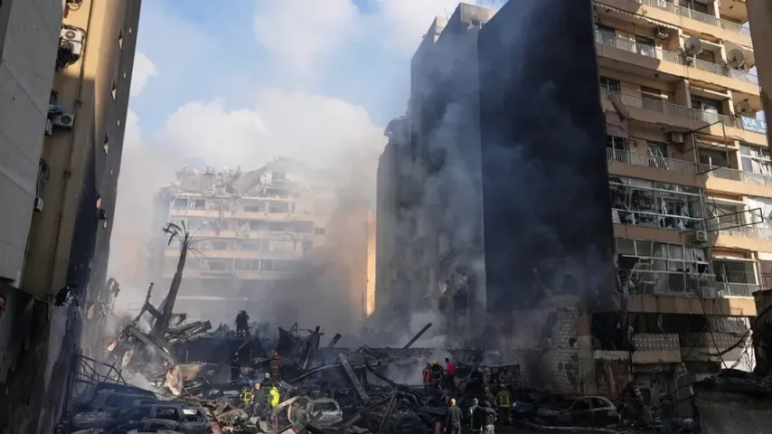 Israel führte einen der größten Angriffe auf den Libanon, traf über 100 Ziele