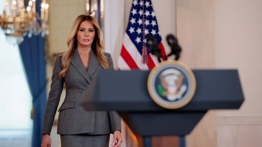 Melania Trump sagt: 'Ich hatte nie eine Beziehung zu Epstein'