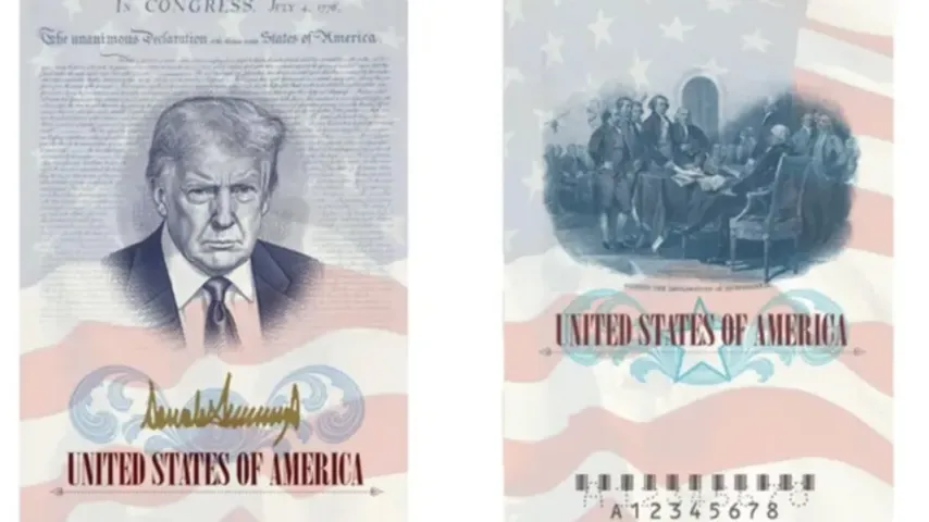 USA könnten Pässe ändern: Vorschlag, Trumps Bild aufzunehmen