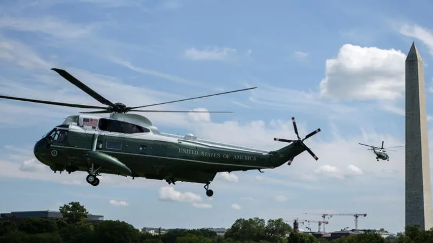 „Sicherheitsvorfall“ bei Trumps Hubschrauber / „Marine One“ wird untersucht, keine Gefahr